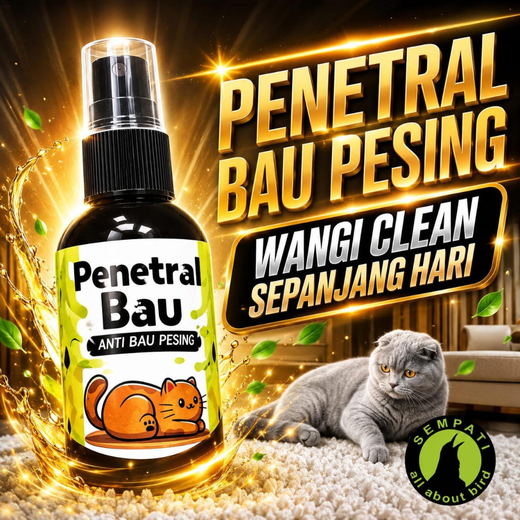 Jual SEMPATI Penghilang Bau Pesing Pup Poop Pipis Kucing Penetral Bau ...