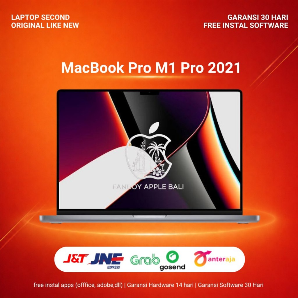 Jual Macbook Pro M1 Pro 2021 16 Inch Ram 32GB SSD 512GB Second ...