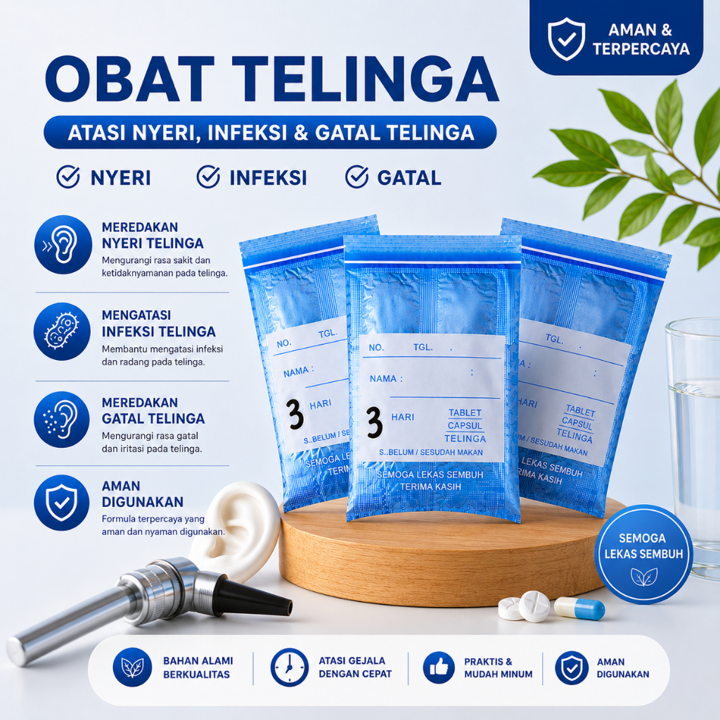 Jual Obat Infeksi Telinga Terlengkap & Harga Terbaru Juli 2026 | Shopee ...