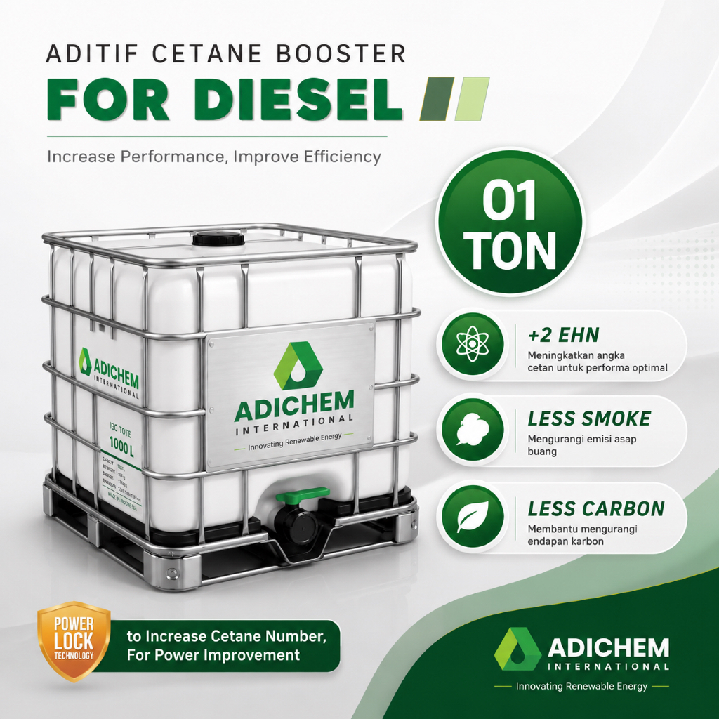 Jual Adichem for B2B - AdiCetane 1000 L / 1 Ton Diesel Additive Cetane ...