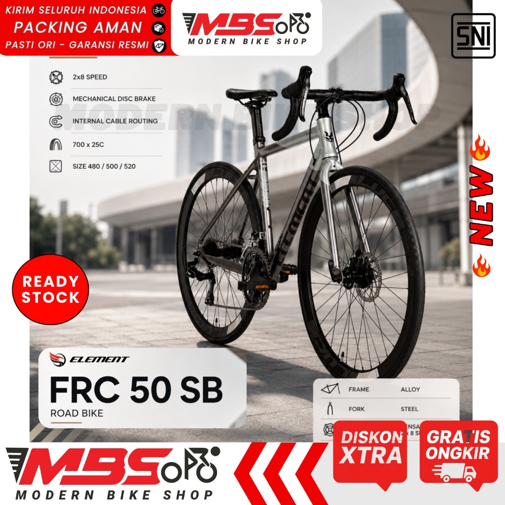 Jual Sepeda Roadbike POLICE TORONTO ELEMENT FRC 50 EVO CRD CURVED LT ...