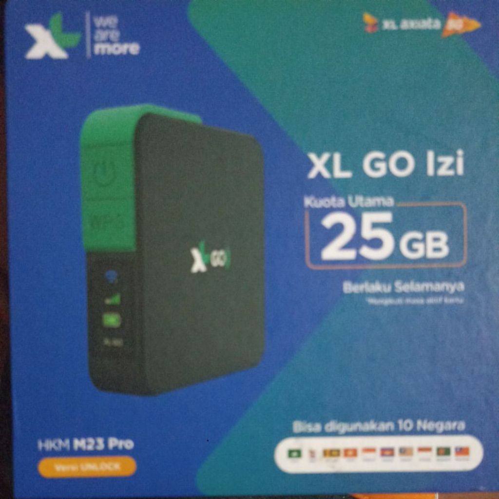 Jual Modem Wifi 4G LTE Mifi XL GO IZI - HKM M23 Pro | Shopee Indonesia