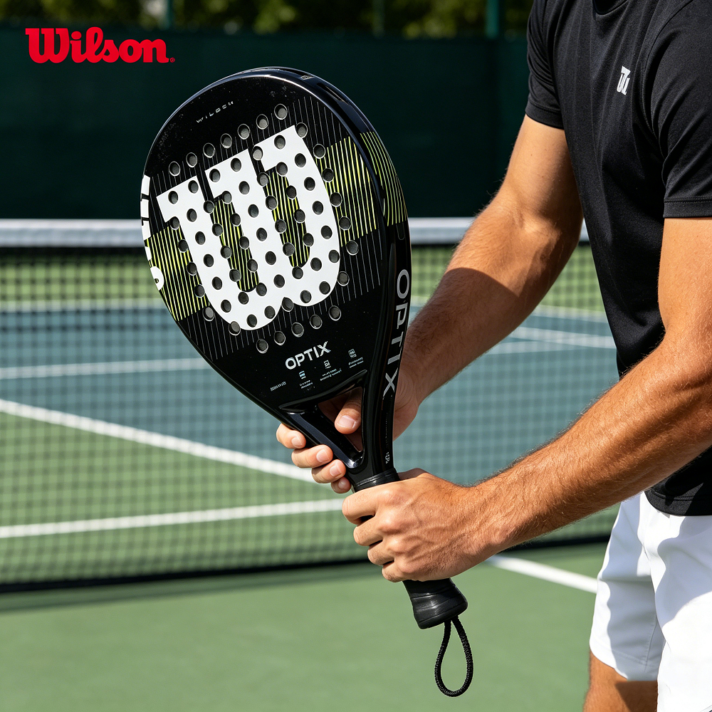 Jual Wilson OPTIX V1 Padel Rackets Starter Kepala Besar Fiberglass 360g ...