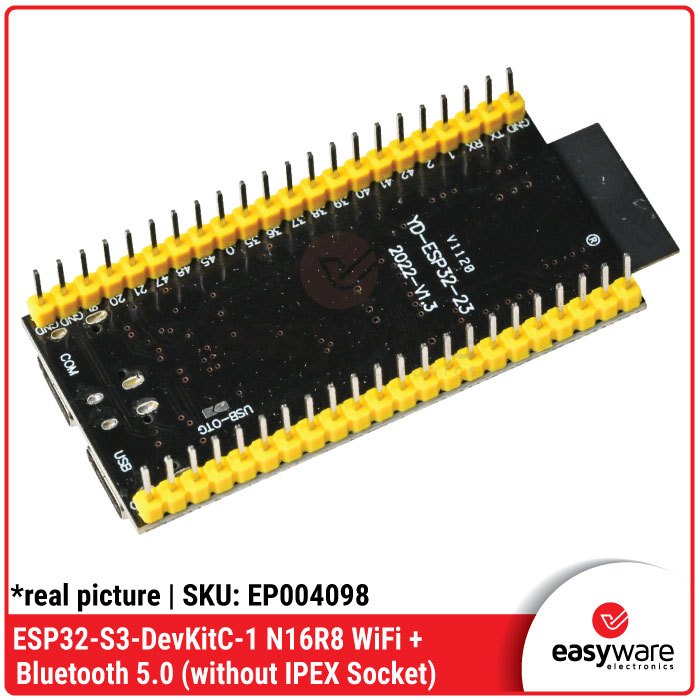 Jual ESP32-S3-DevKitC-1 N16R8 WiFi Bluetooth 5.0 Development Board ...