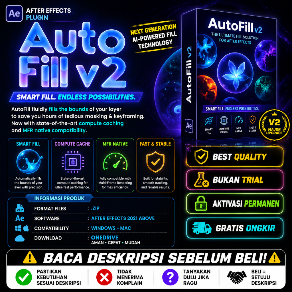 After Effects Plugin - AutoFill v2.0.2 - WIN MAC - 090326