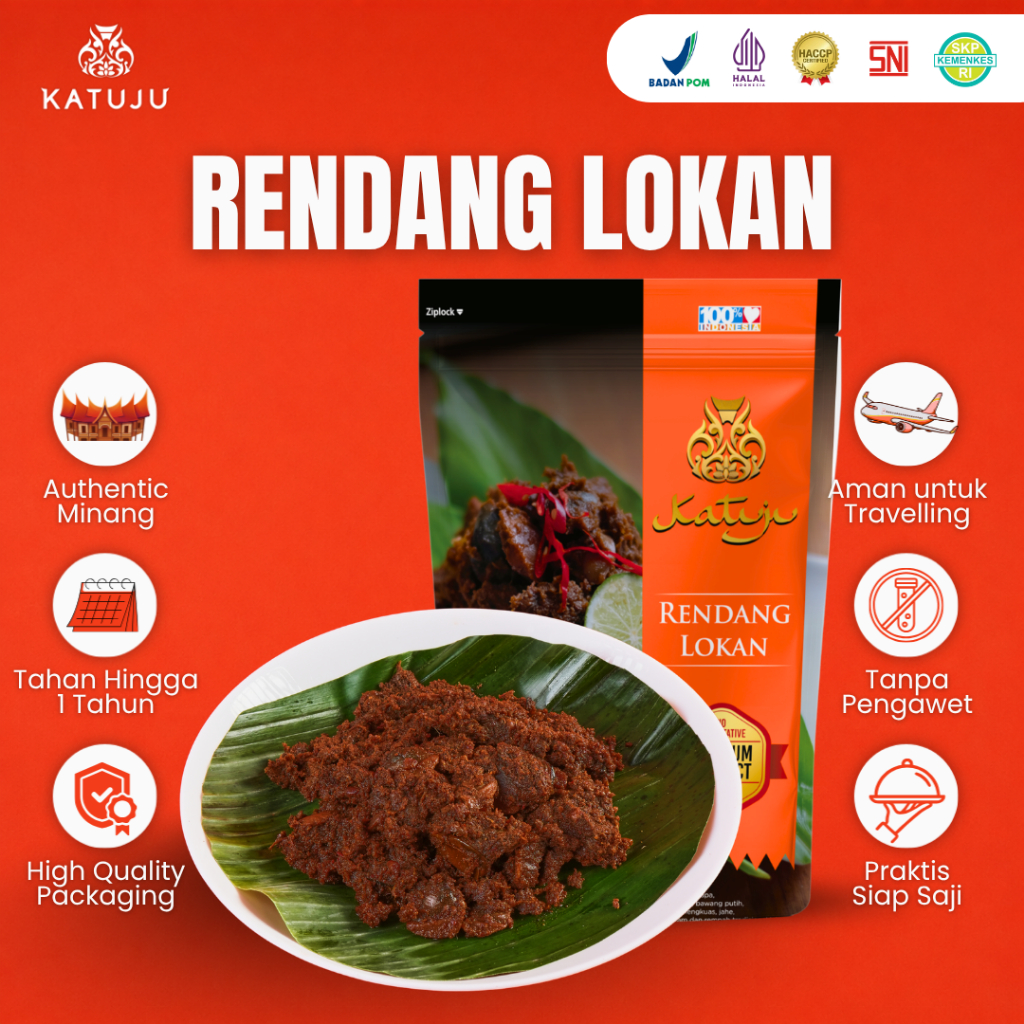 Jual Rendang Lokan by Katuju 200gr – Ready to Eat, Rasa Autentik Asli ...