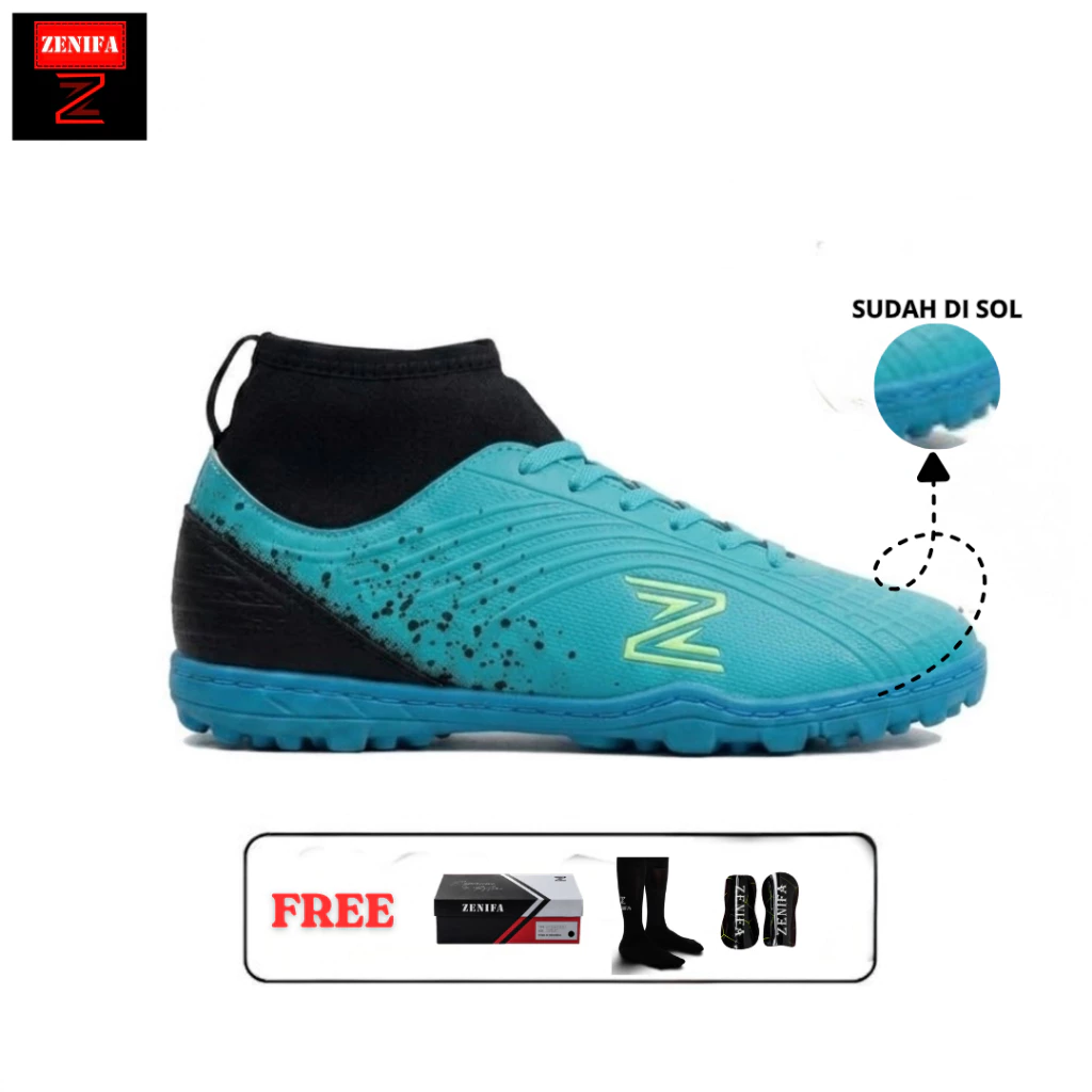 Zenifa Sepatu Futsal Boots Skylight Slide 1