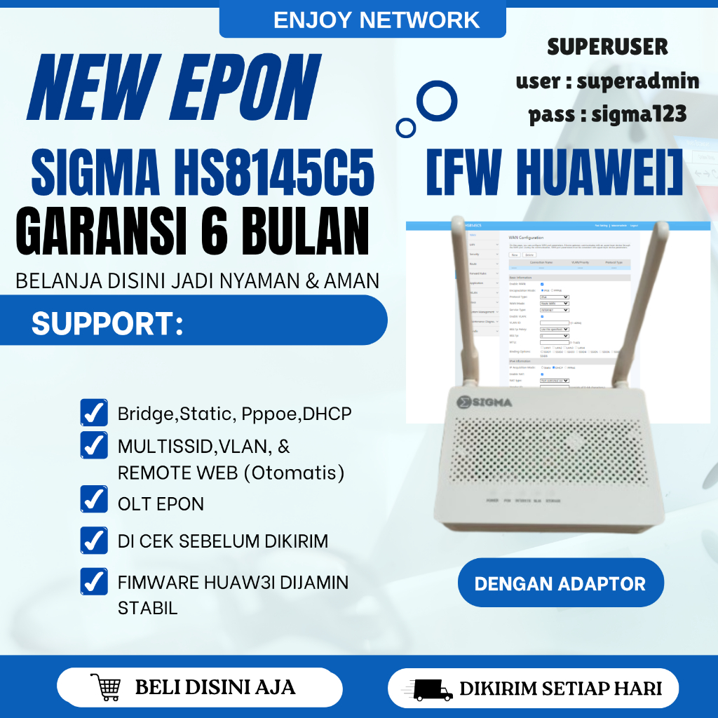 NEW EPON HS8145C5
