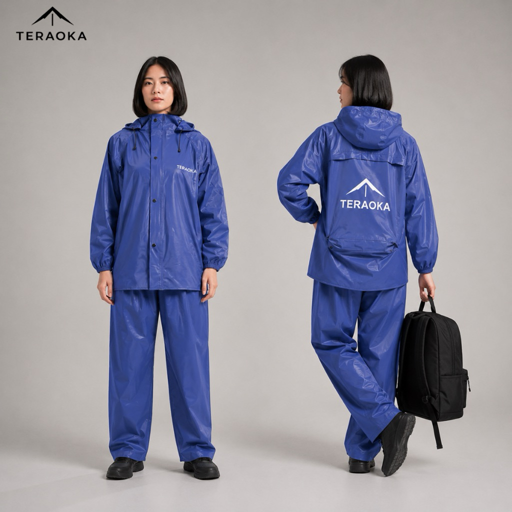 Jas Hujan Teraoka Heaven Backpack Ransel Jumbo Anti Bocor foto 2