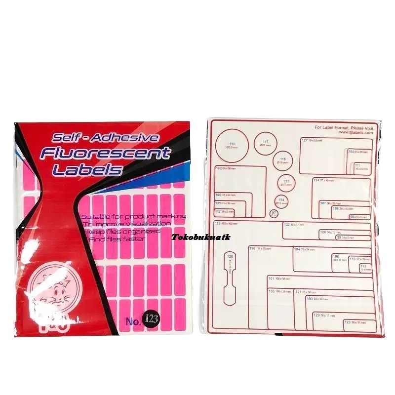 Jual Label Tom & Jerry No.123 warna,Label Tom and Jerry no.123 warna ...