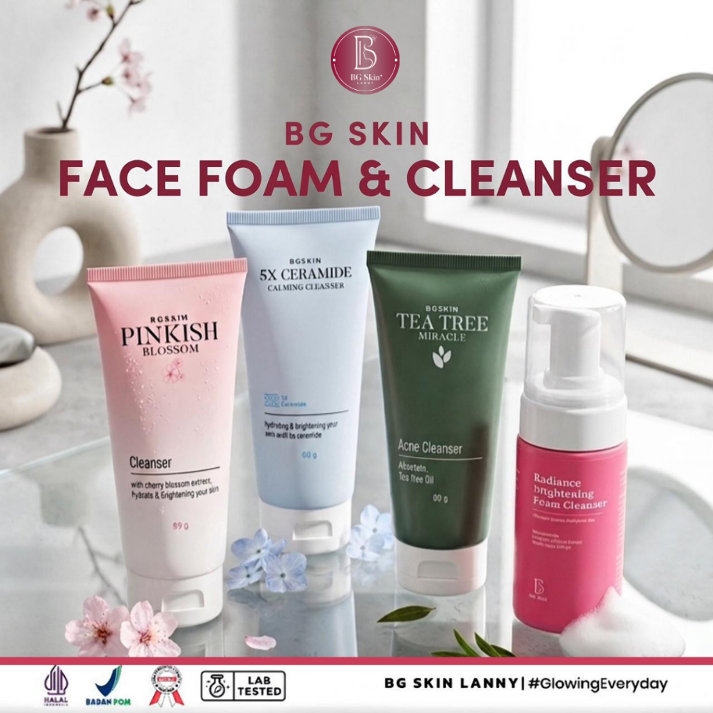 BG SKIN Face Foam Sabun ALL VARIANT (100ml)
