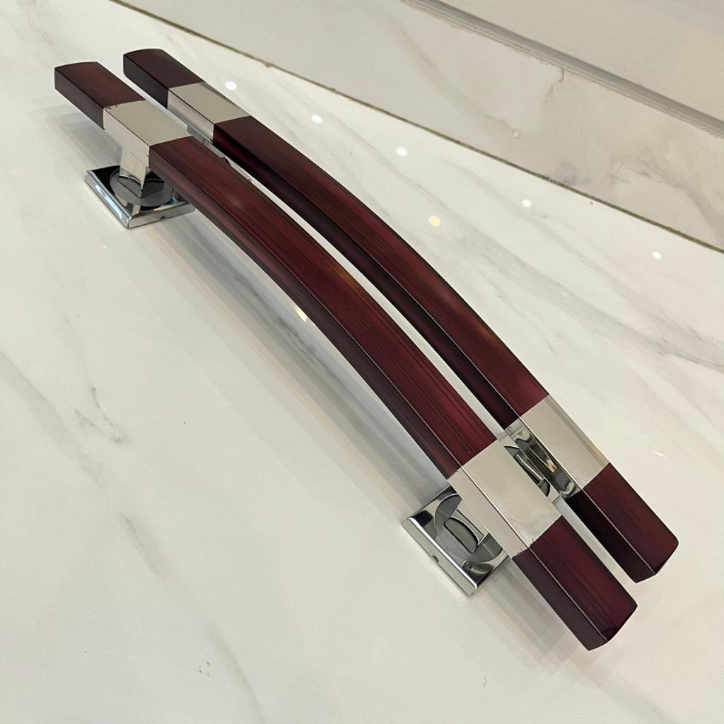 handle pintu rumah set kunci panjang 33cm 45cm gagang pintu pegangan pintu sabit