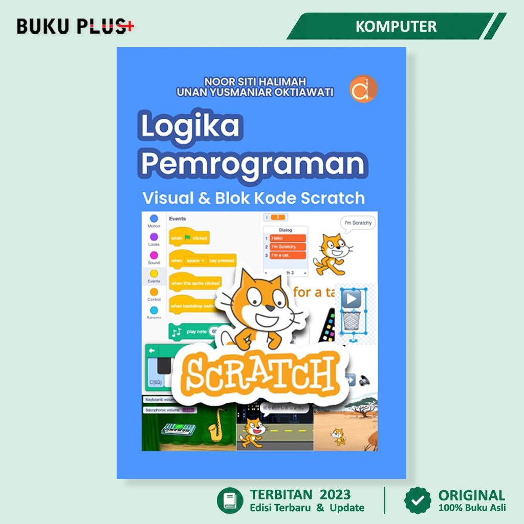 Jual Buku Logika Pemrograman Visual & Blok Kode Scratch | Belajar ...