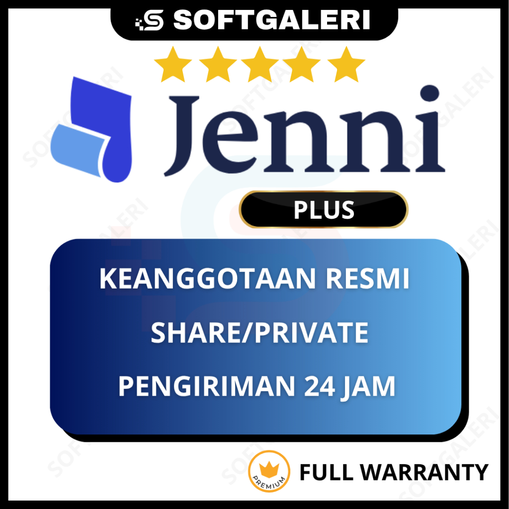 jenni ai Plus  Penggunaan Tanpa Batas private/share Stabil jenniai