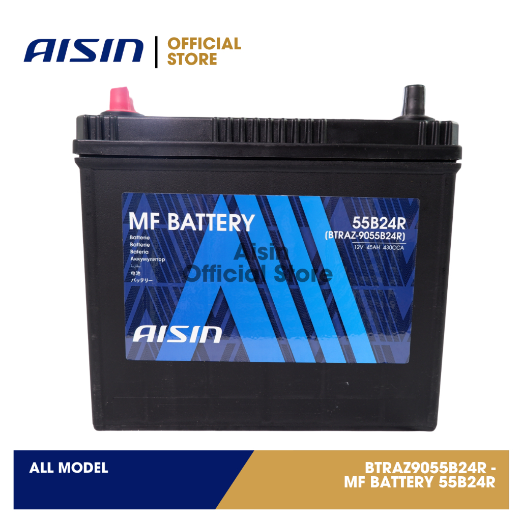 AISIN MF Battery 55B24R Aki Kering [BTRAZ9055B24R]