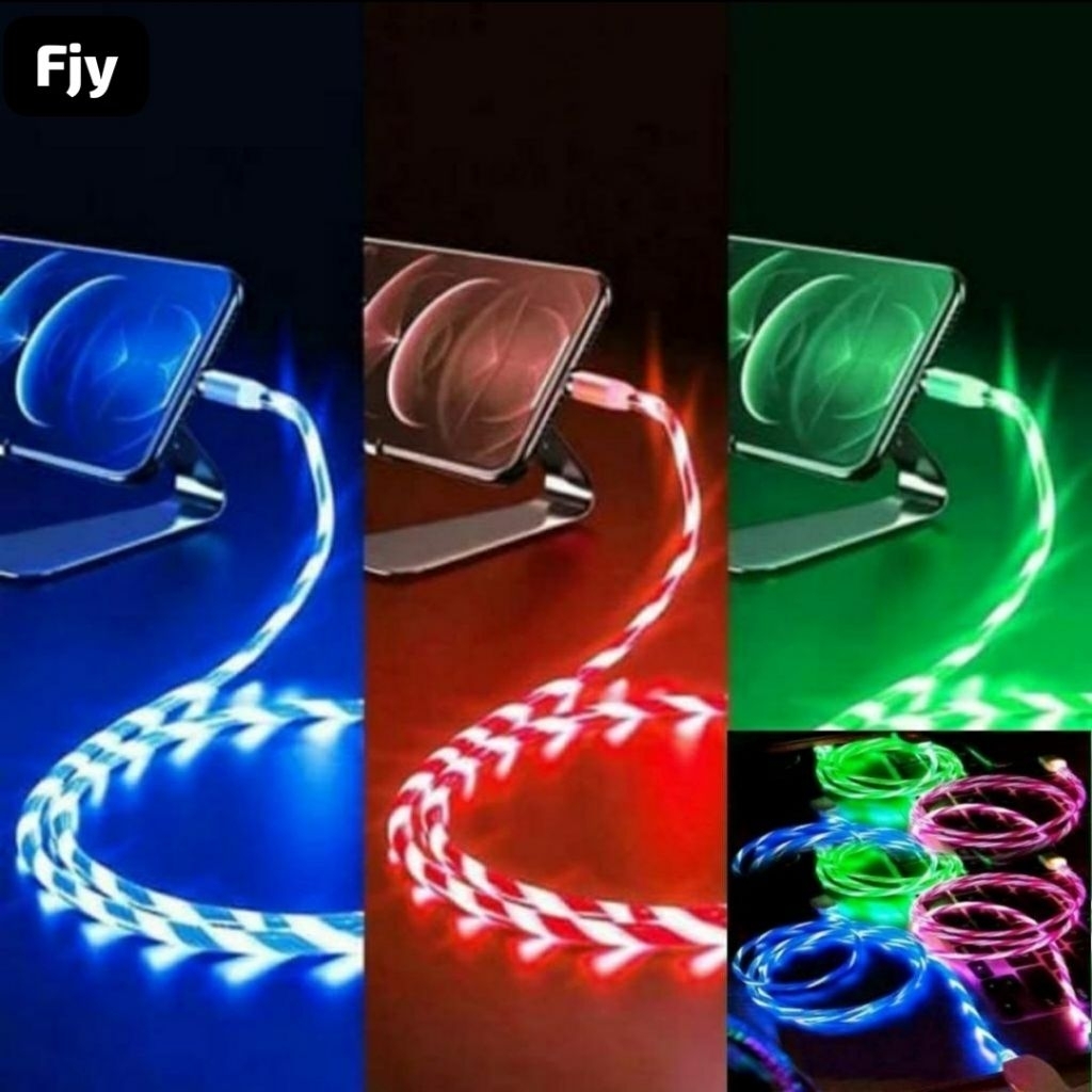 Jual KABEL LED TYPE C OR MICRO FAST CHARGING BERBAGAI MACAM VARIAN ...