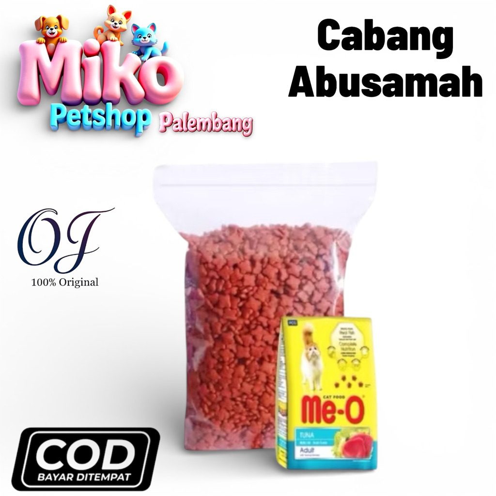 Jual Makanan Kucing Meo Tuna Adult Repack 1kg | Shopee Indonesia