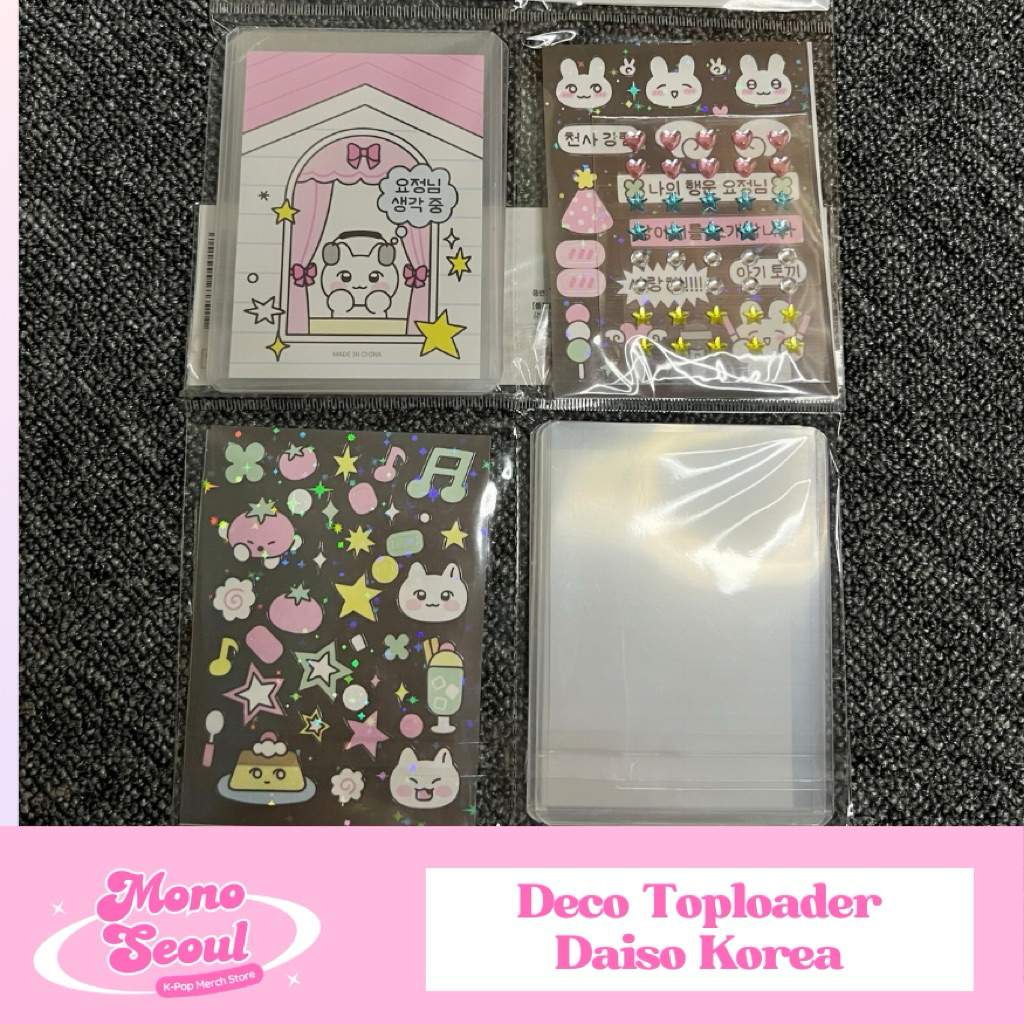 Jual Monoseoul Toploader PC Holder Deco | Toploader + Sticker | Shopee ...