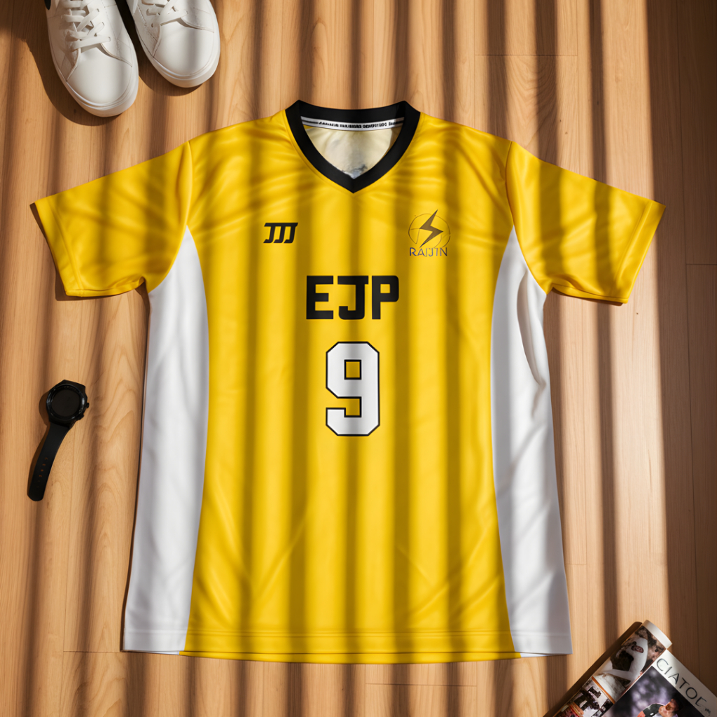 Jual Jersey Anime Haikyuu EJP Raijin - Bahan Dryfit Adem, Full Printing ...