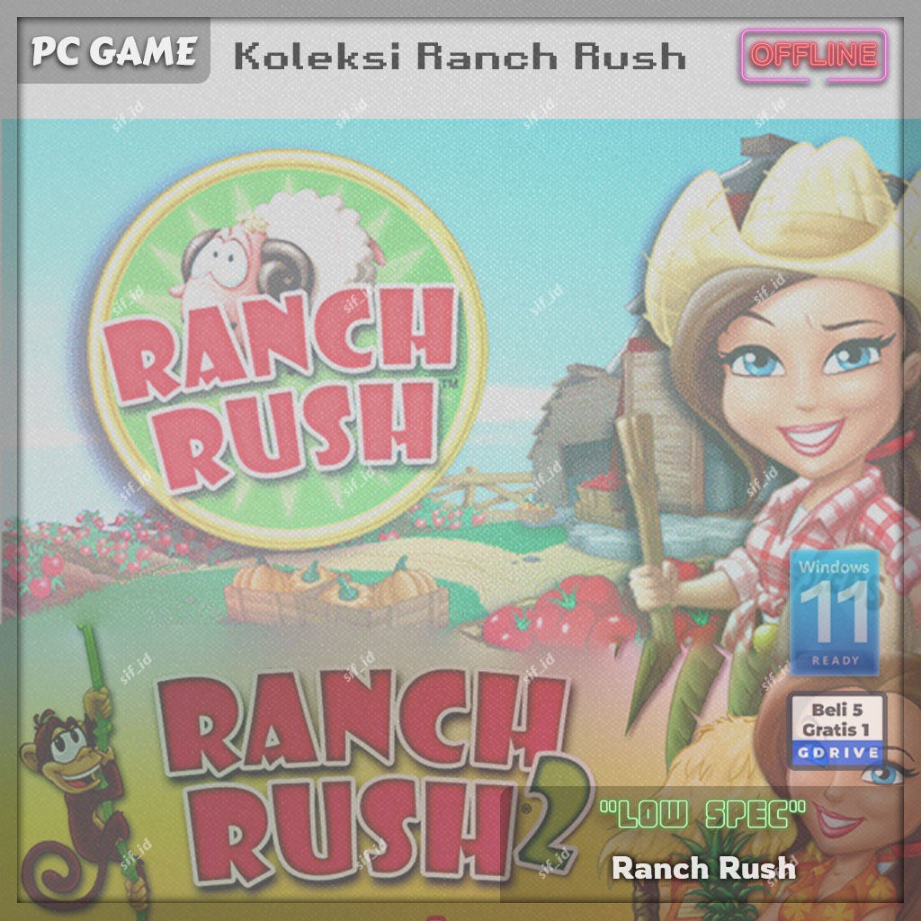 Ranch Rush (輸入版) Jual Ranch Rush Koleksi - Ranch Rush - Ranch Rush 2 - Game PC