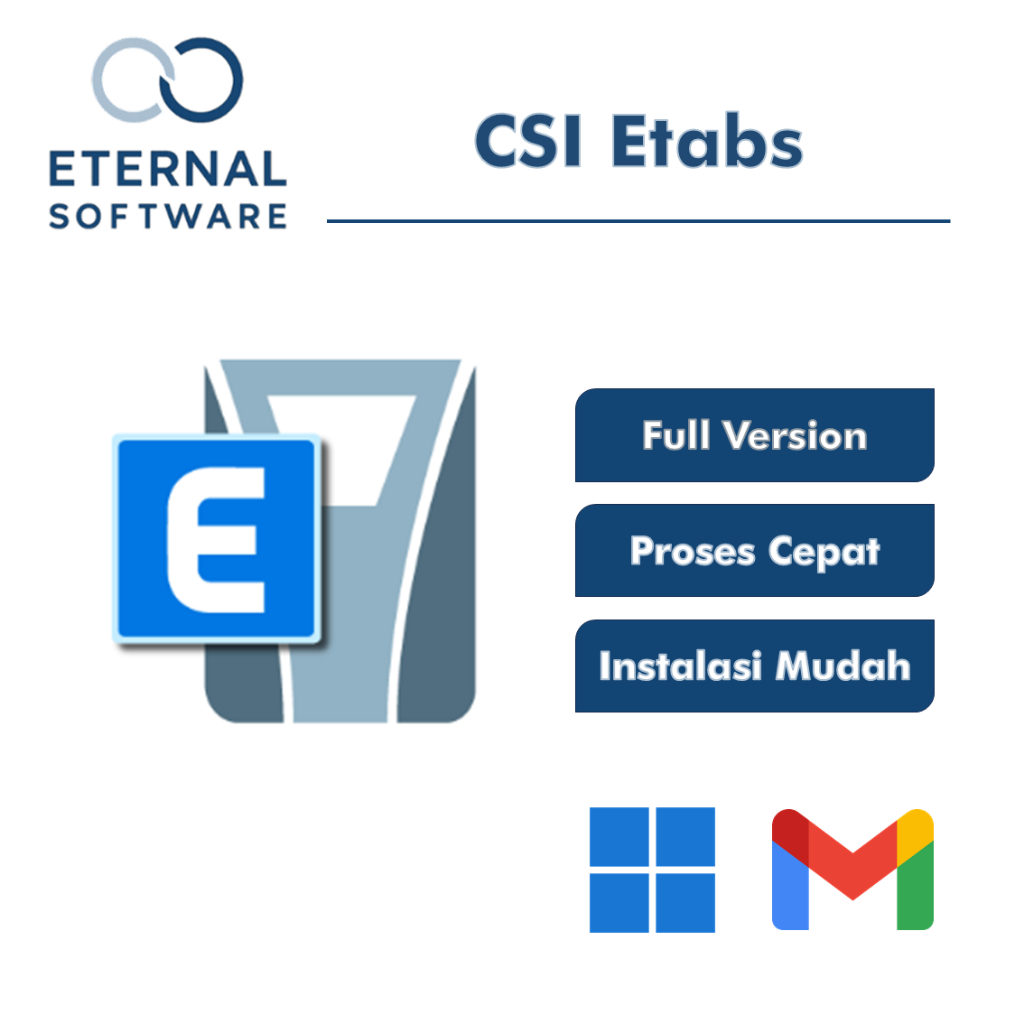 Jual CSI Etabs Ultimate 23 Full Version Software Konstruksi Full ...