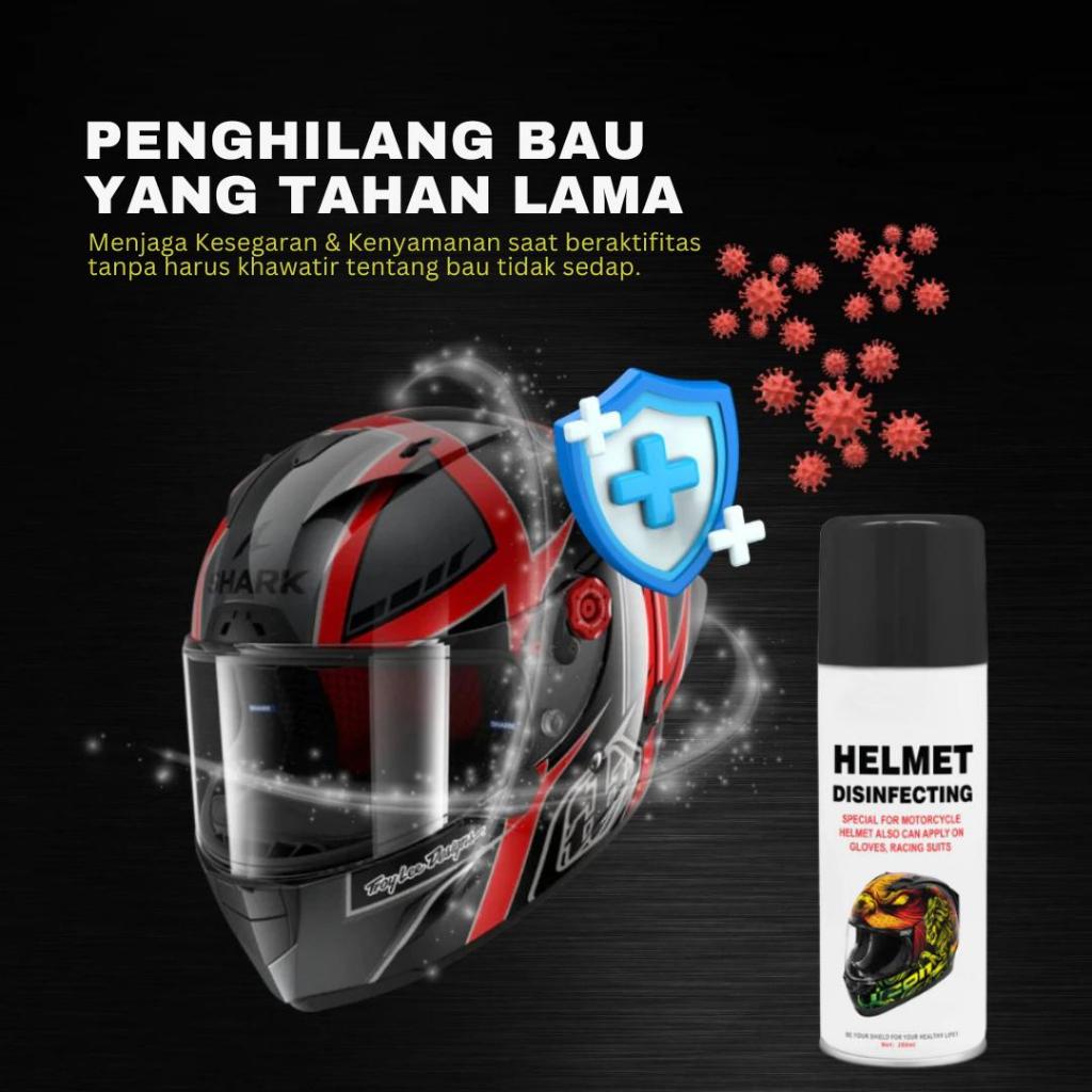 Jual OKLA Helmet cleaning - Pembersih Helm Anti Bau 200ml Foam Cleaner ...