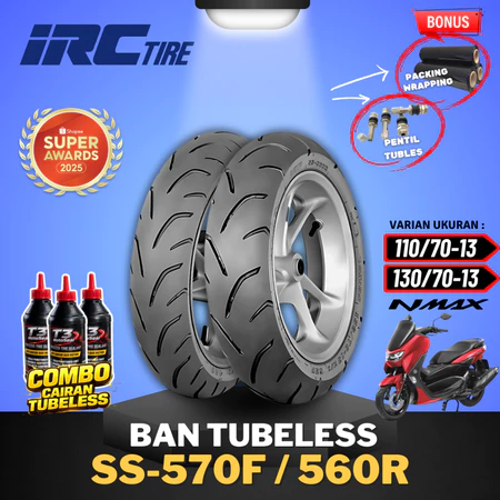 [READY COD] Ban IRC Tubeless Ring 13 NMAX PCX160