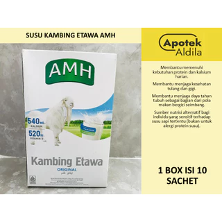 SUSU KAMBING ETAWA AMH ORIGINAL PER BOX ISI 10 SACHET