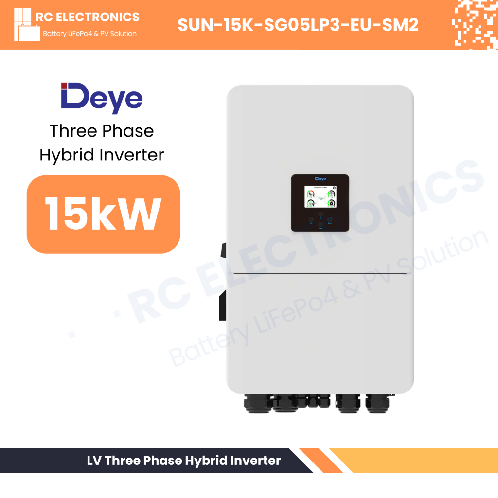 Jual Deye Hybrid Inverter On Off Grid 15KW Three Phase | SUN-15K ...