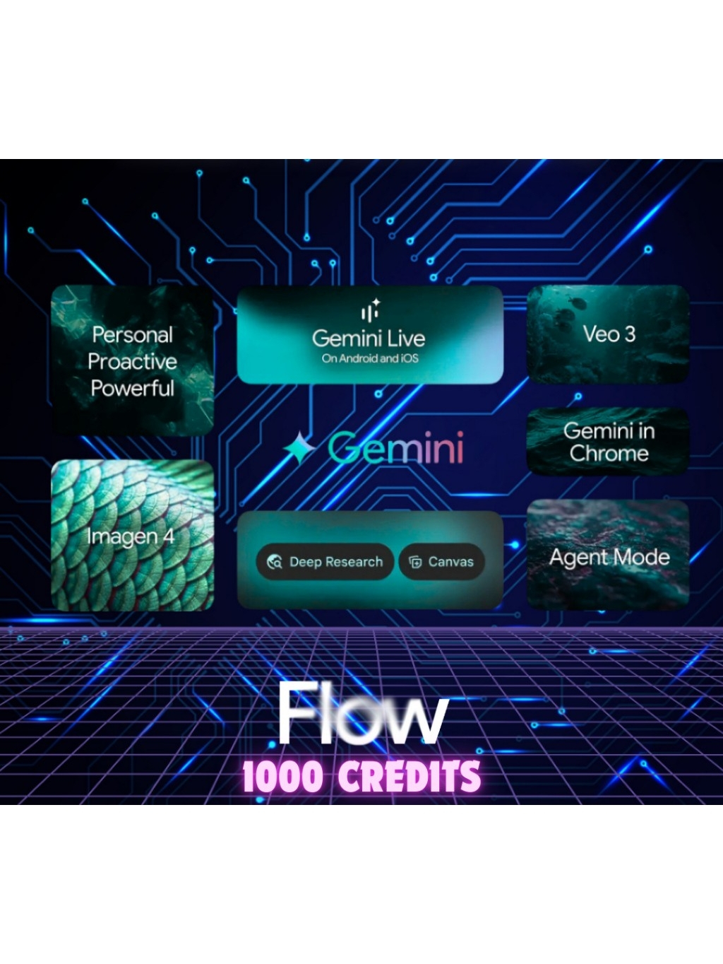 Jual GEMINI AI PRO 1 Bulan Dan 1 Tahun Private Flow Antigravity GDrive ...