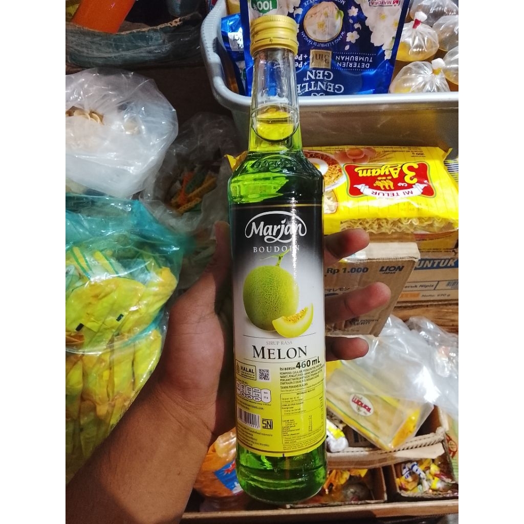 Jual 1 PCS - Sirup Marjan Rasa Cocopandan 460ml - Rasa Murni, Tanpa ...