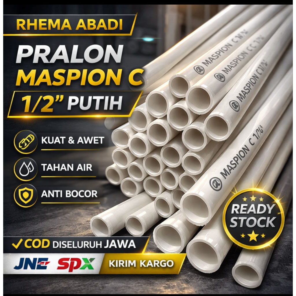 Jual PIPA PRALON Maspion C 1/2