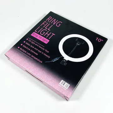 Lampu Studio Ring Light LED 3in1 Color Free Holder 25.5cm