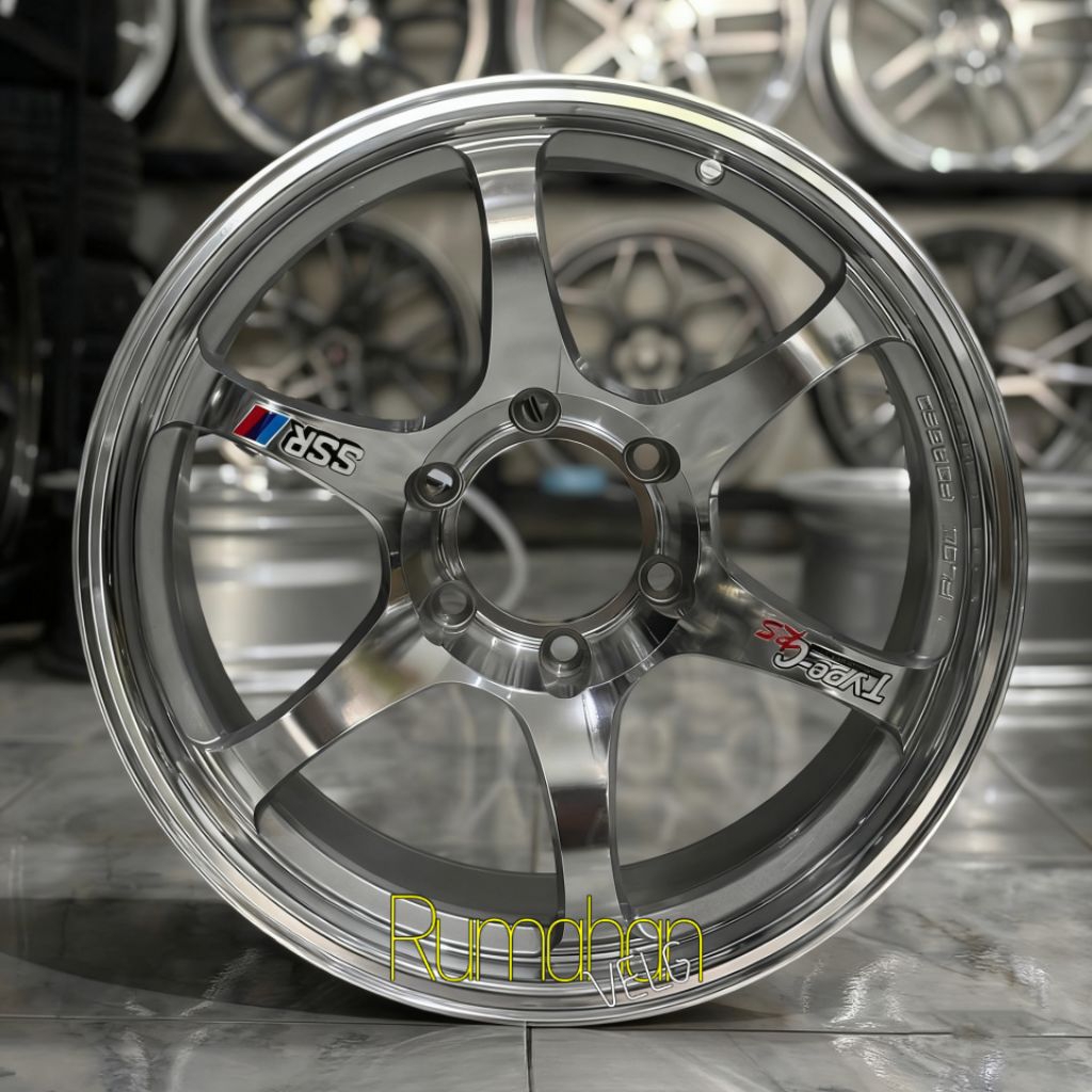 Jual velg mobil ssr type c r18 lebar 9 pcd 6x139,7 velg mobil r18 ...