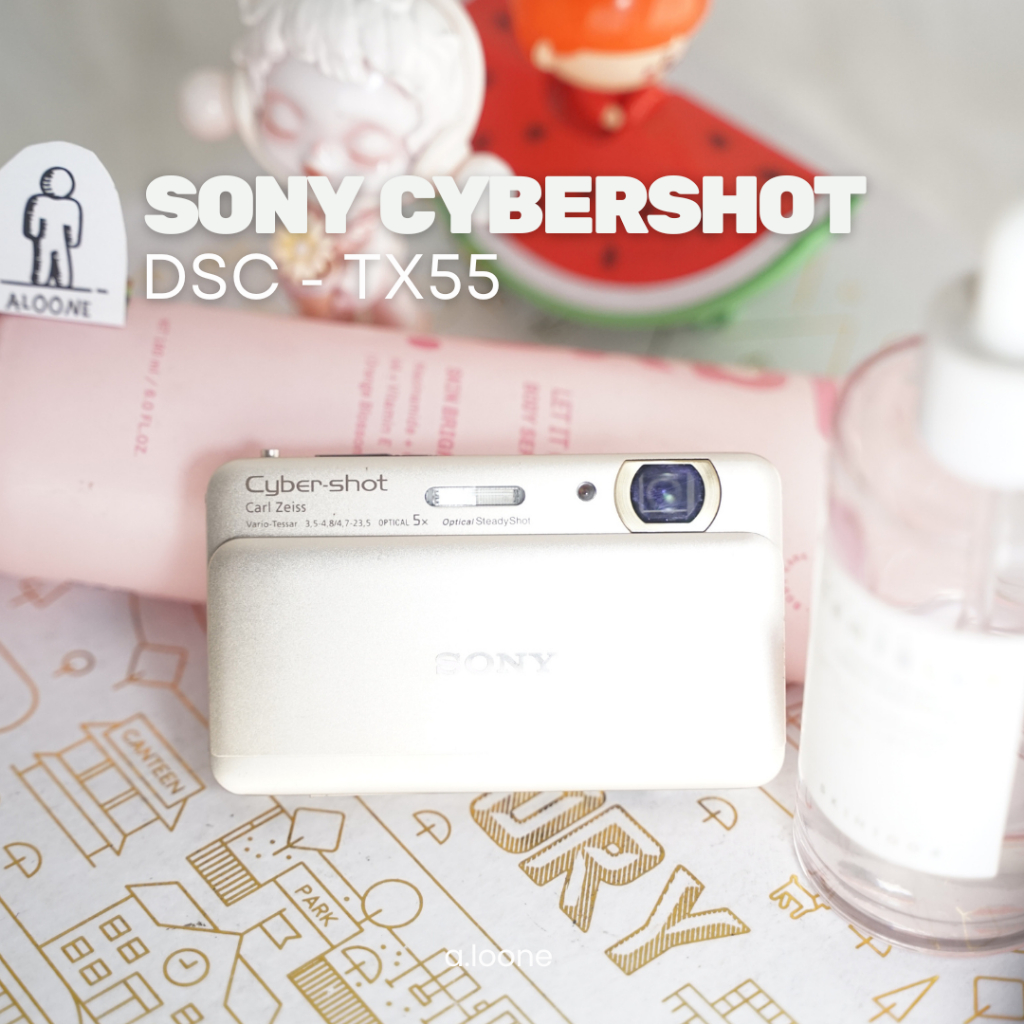 Jual SONY CYBER-SHOT DSC-TX55 GOLD EDITION — KAMERA SLIM