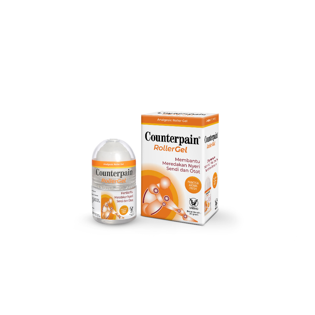 Jual Counterpain Roller Gel 30gr - Membantu Meredakan Nyeri Sendi dan ...
