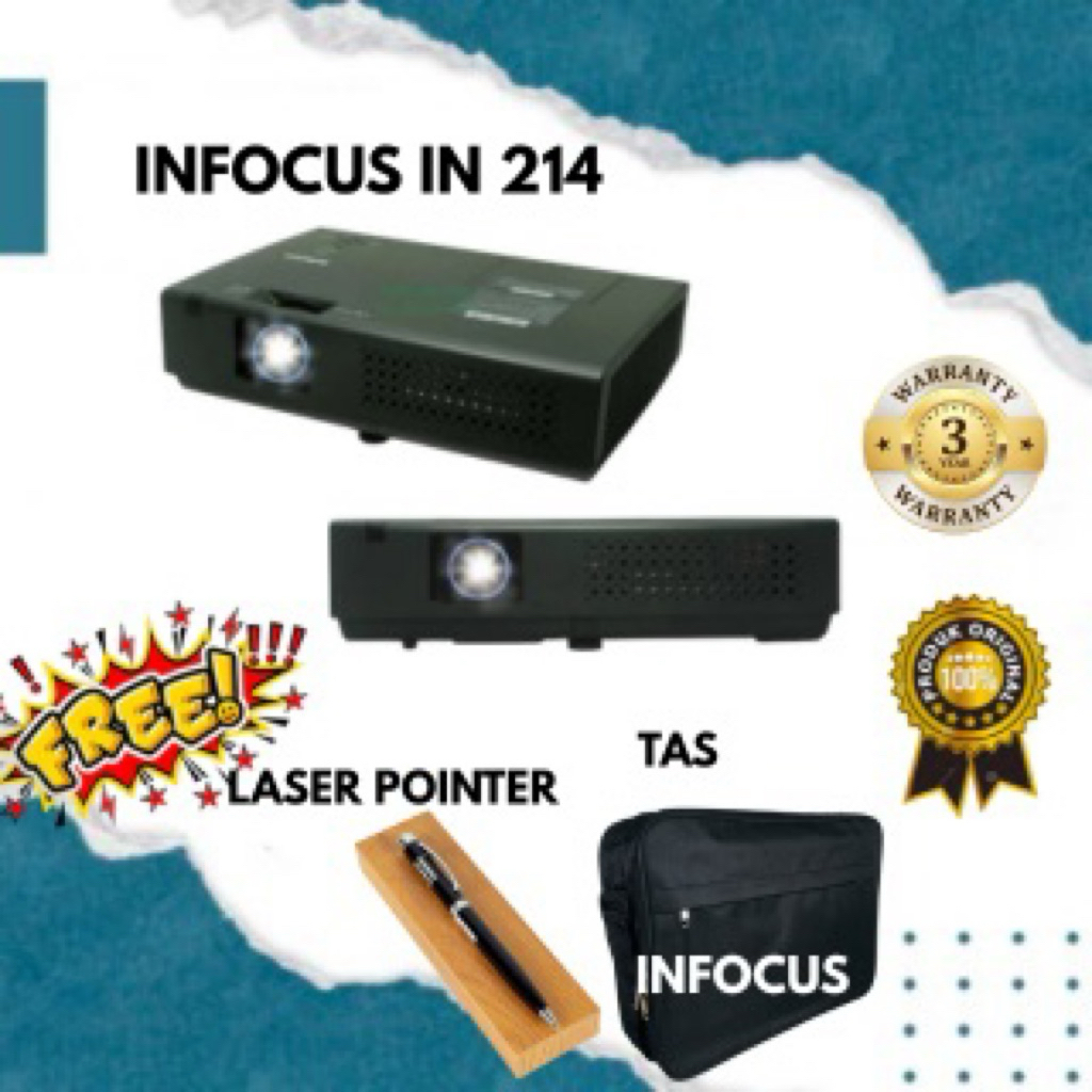 Jual PROYEKTOR INFOCUS IN 214 ORIGINAL | Shopee Indonesia