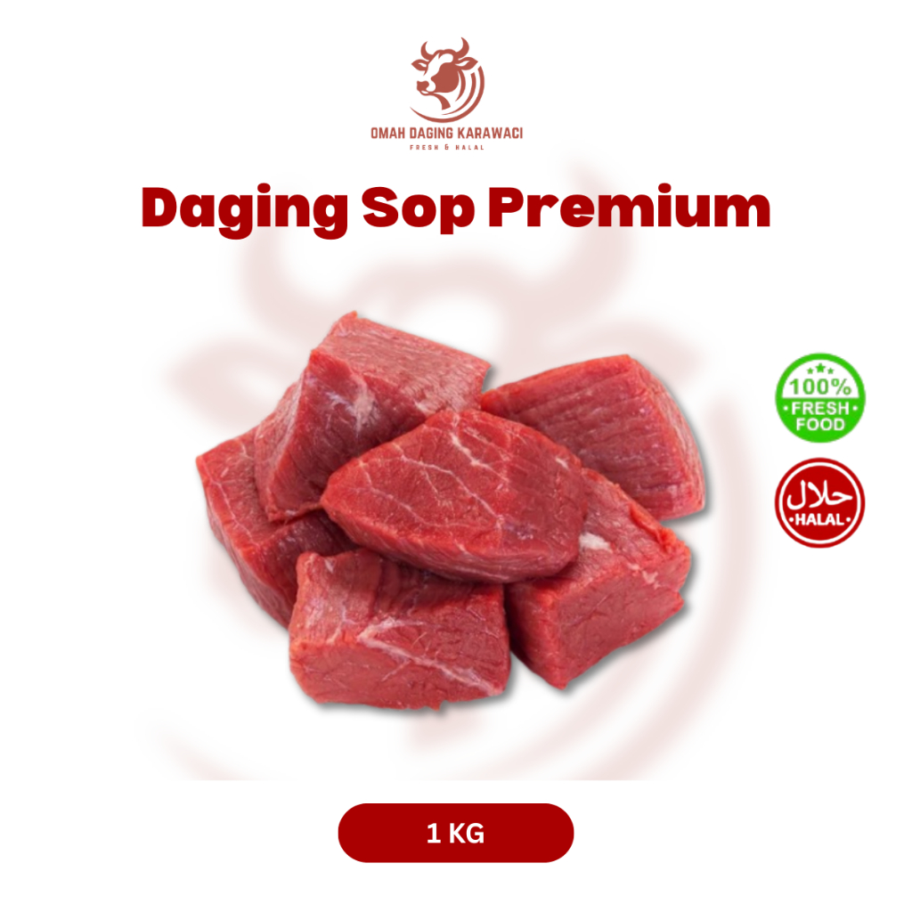Jual Daging Sop / Daging Rawon / Daging Tongseng Premium Halal 1kg ...