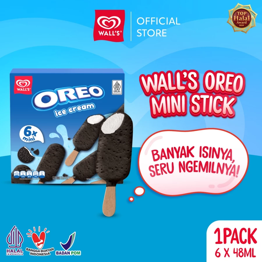 Wall's Oreo Mini Stick (6 pcs)