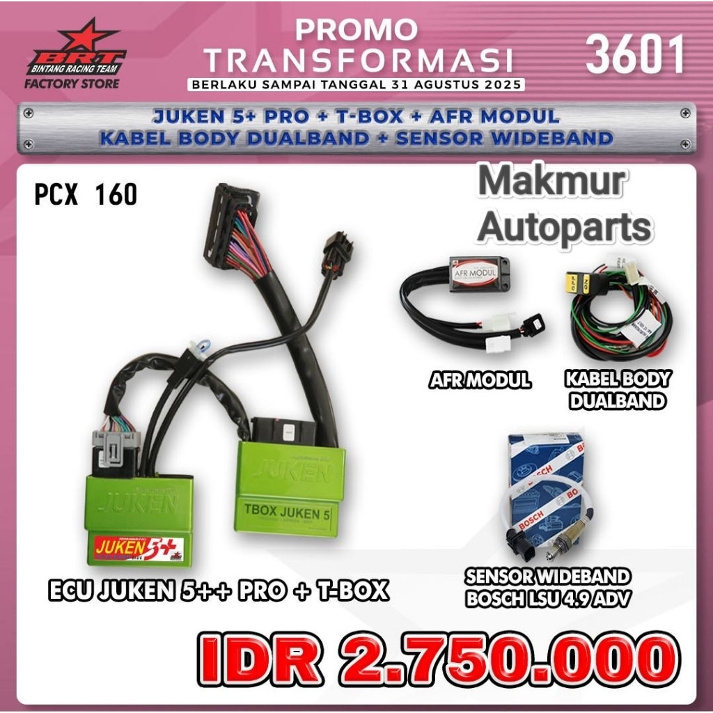 Jual Paket Ecu BRT Juken 5++ Pro dan TBOX PCX 160 (BINTANG RACING TEAM ...