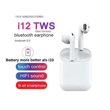 Headset Bluetooth Inpods 12 I12 Macaron TWS Inpod Headset Wireless Sport Earphone Wireless