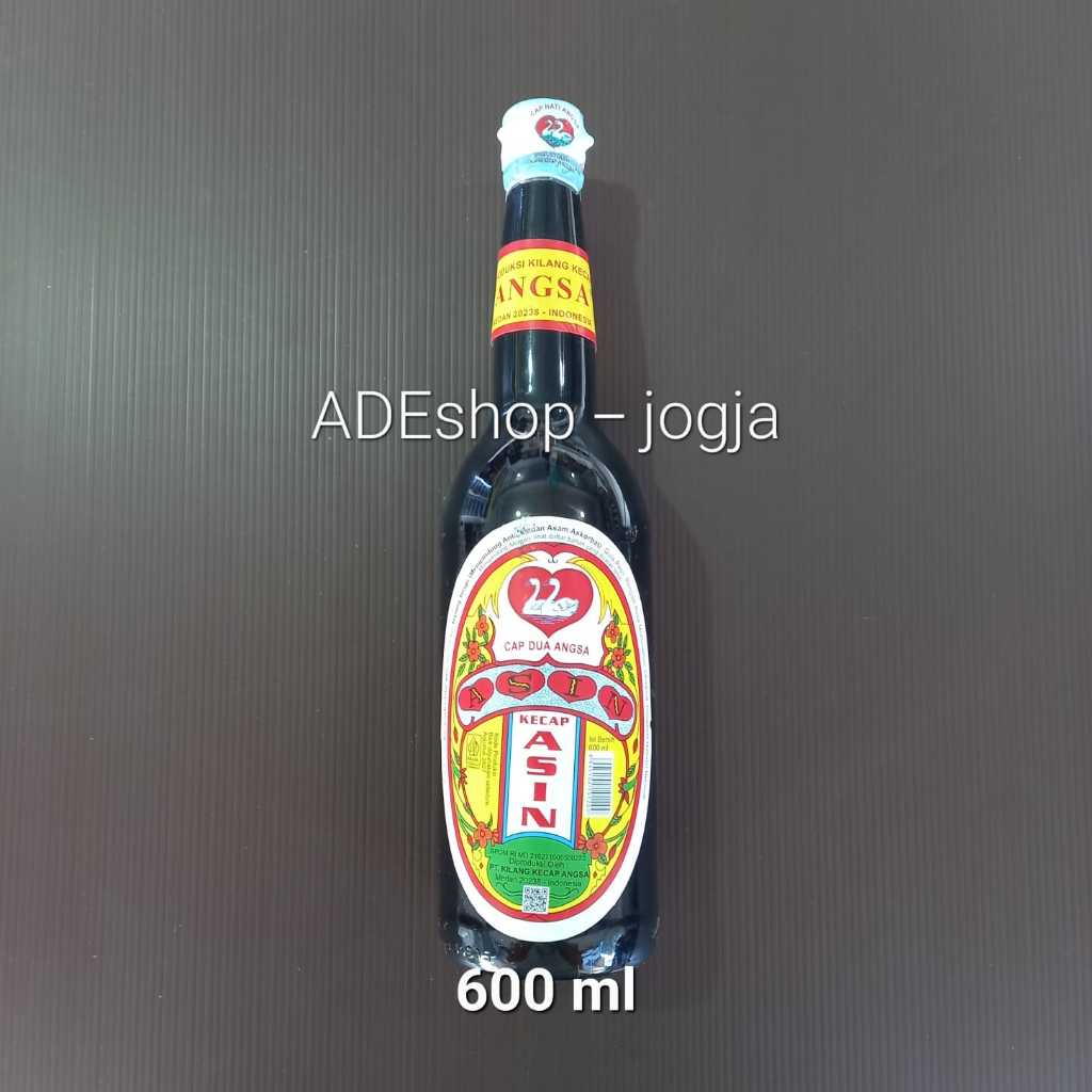 Jual kecap asin hati angsa 600 ml botol kaca soy | Shopee Indonesia