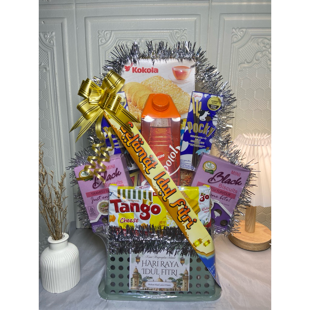 H+1 Parcel Lebaran Idul Fitri/ Hampers Lebaran Sembako Snack