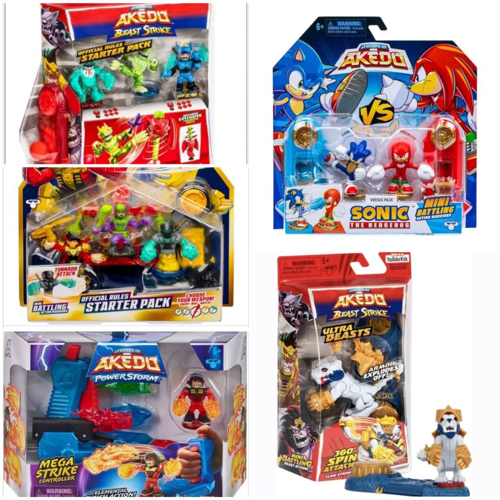 Jual Legends of Akedo Sonic The Hedgehog vs Knuckles Powerstorm Ninja ...