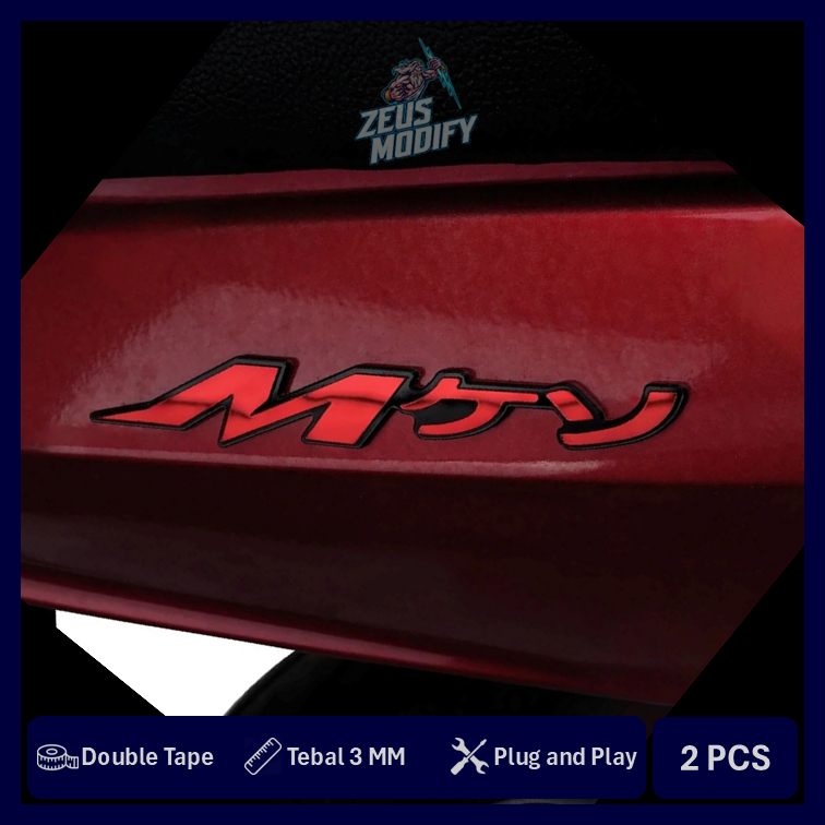Jual EMBLEM MIO JAPAN YAMAHA MIO JEPANG AKRILIK BUKAN STICKER 2PCS ...
