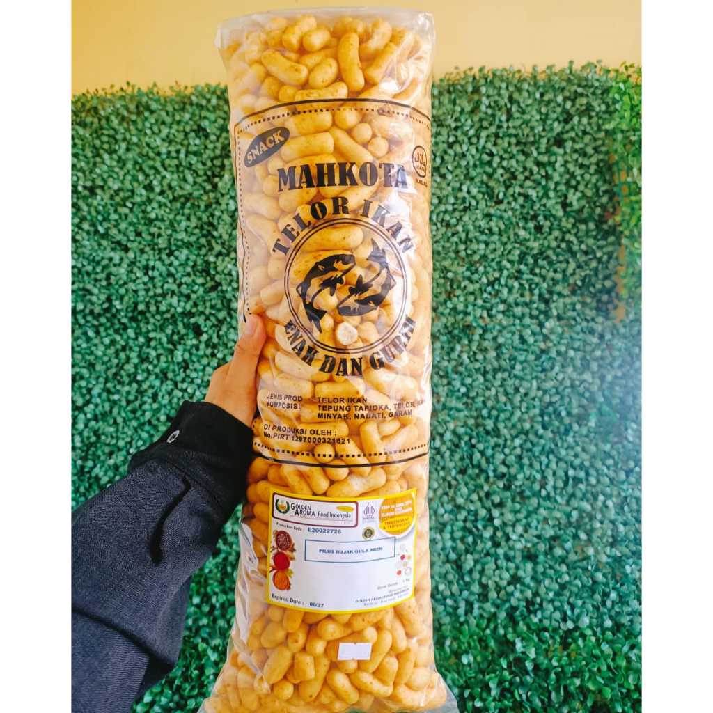 Jual Pilus Rujak Gula Aren Mahkota Snack Pilus Manis Pedas Gurih Renyah ...