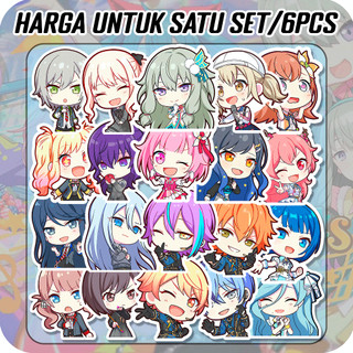 Jual Stiker Project Sekai Proseka Glossy SET Emu Kanade Rui Tsukasa ...