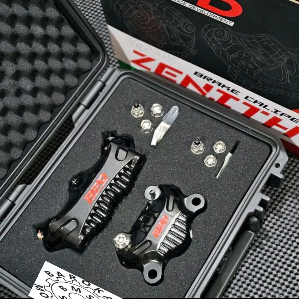 Jual Caliper RPD Zenith Radial Set 4p - 2p – Green Silver Black ...