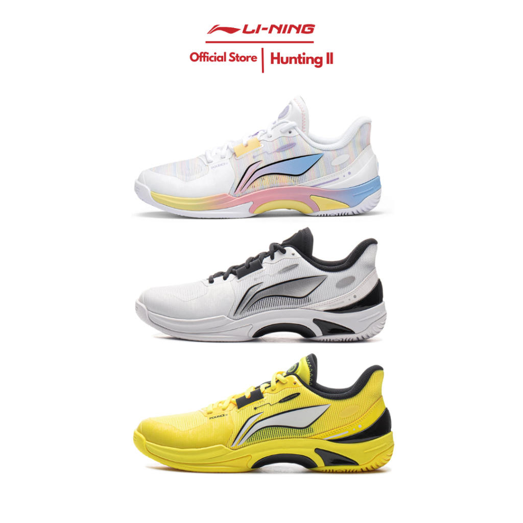Jual New Lining Badminton Shoes Hunting II AYTV013 (Sepatu Badminton ...