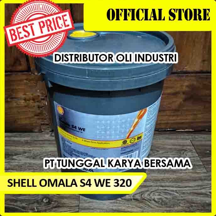 Jual SHELL OMALA S4 WE 320 ( SYNTHETIC PAG GEAR OIL - READY STOCK ...